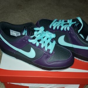 Nike Kids Sneakers - Purple and Teal